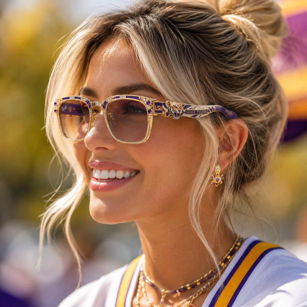 PREMIUM LSU UNISEX SUNGLASSES PDL