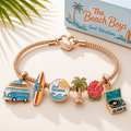 TBY Rose Gold Charm Bracelet Set TTTT