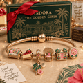 TGG Gold Charm Bracelet Set PNPA