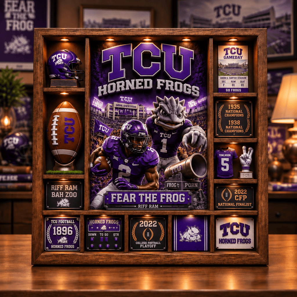 TCU Premium Shadow Box TTMH