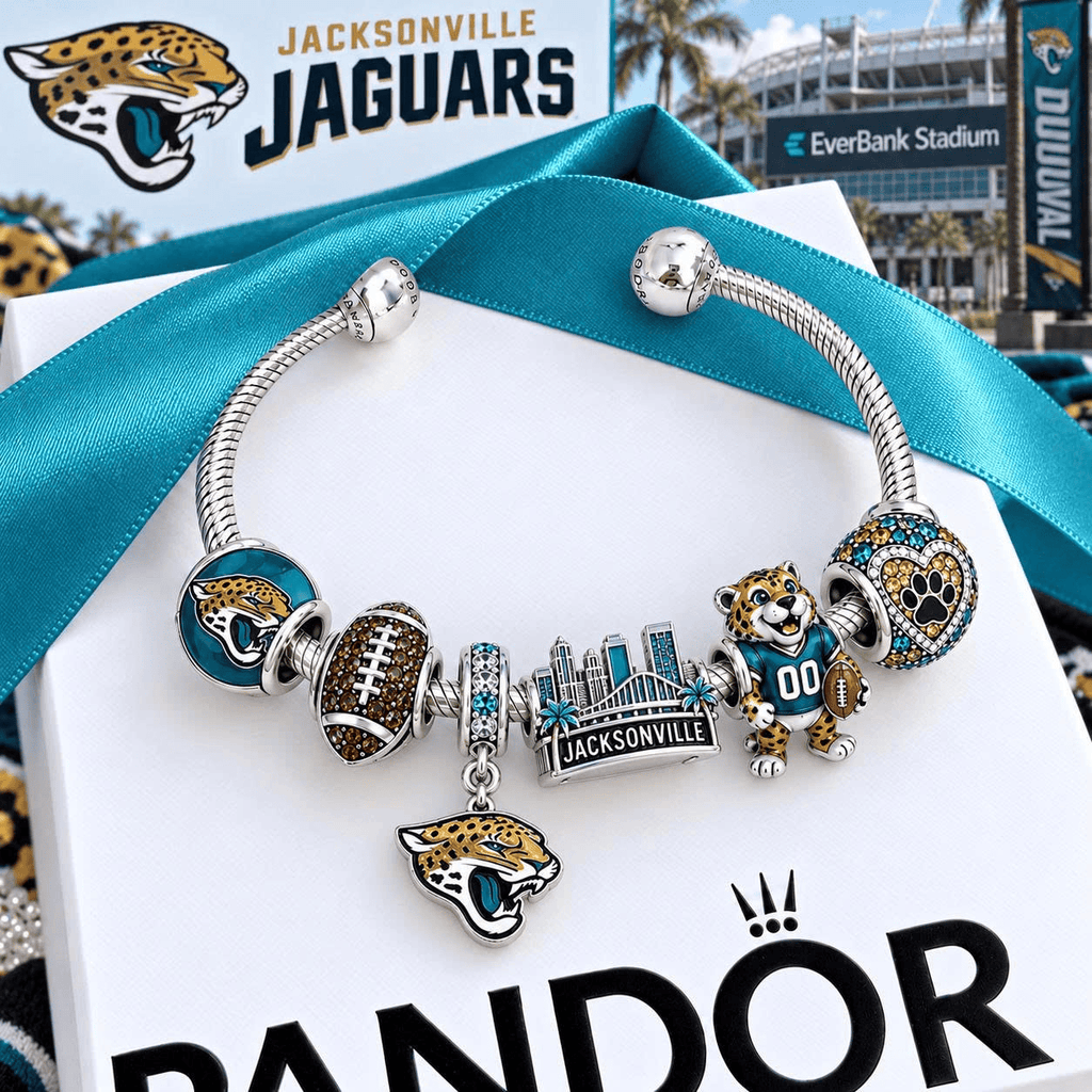JSVJ Silver Charm Bracelet Set VTH
