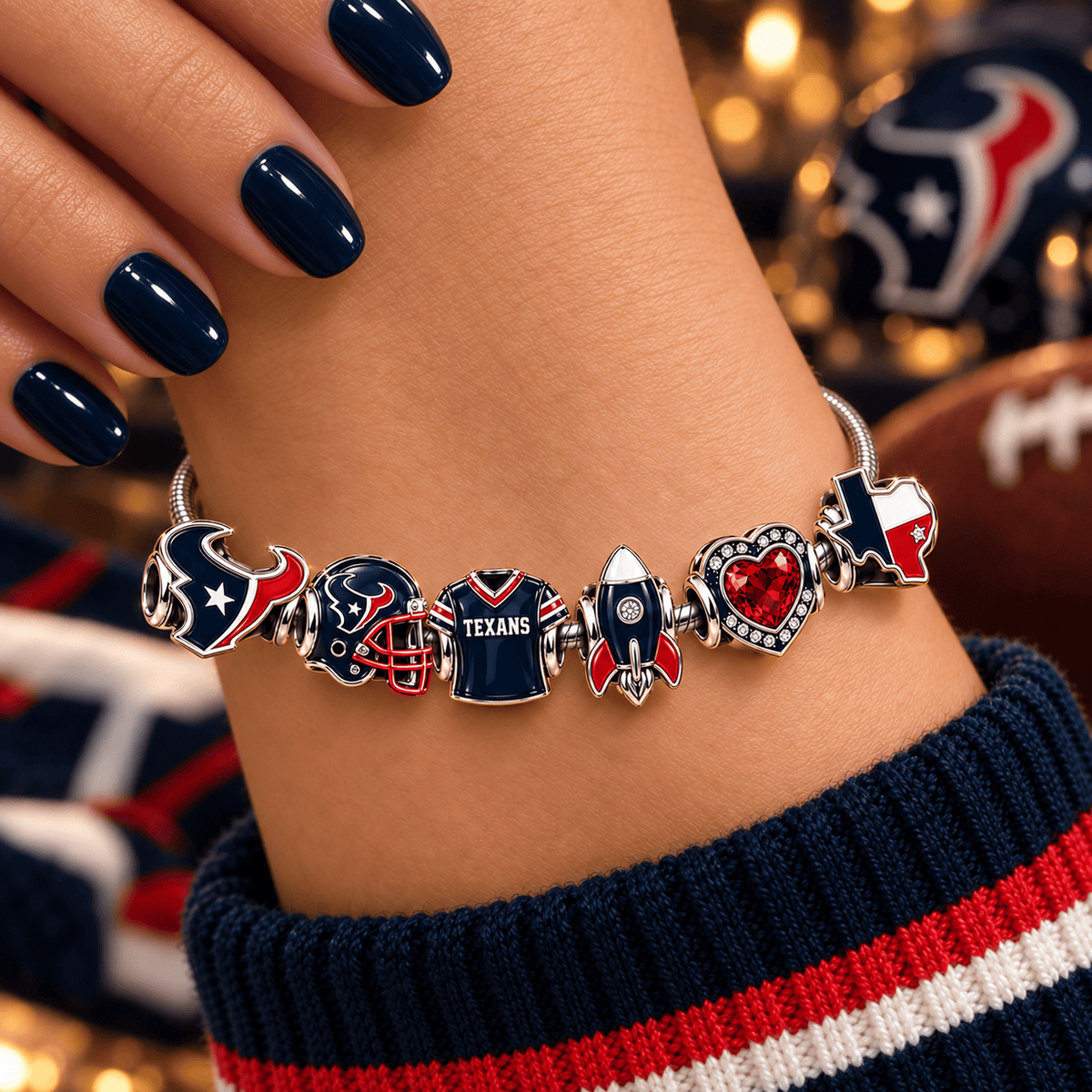 HTX Silver Charm Set NHVH